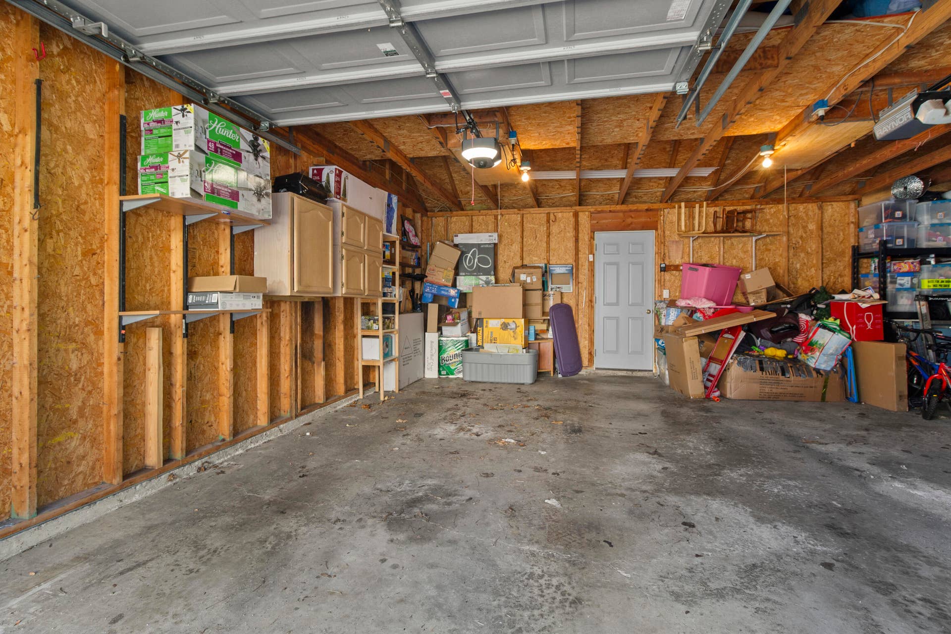 Garage with Storage