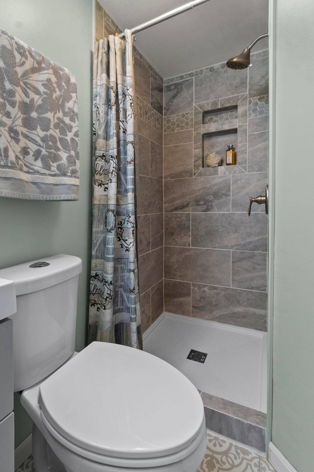 New Tiled Shower