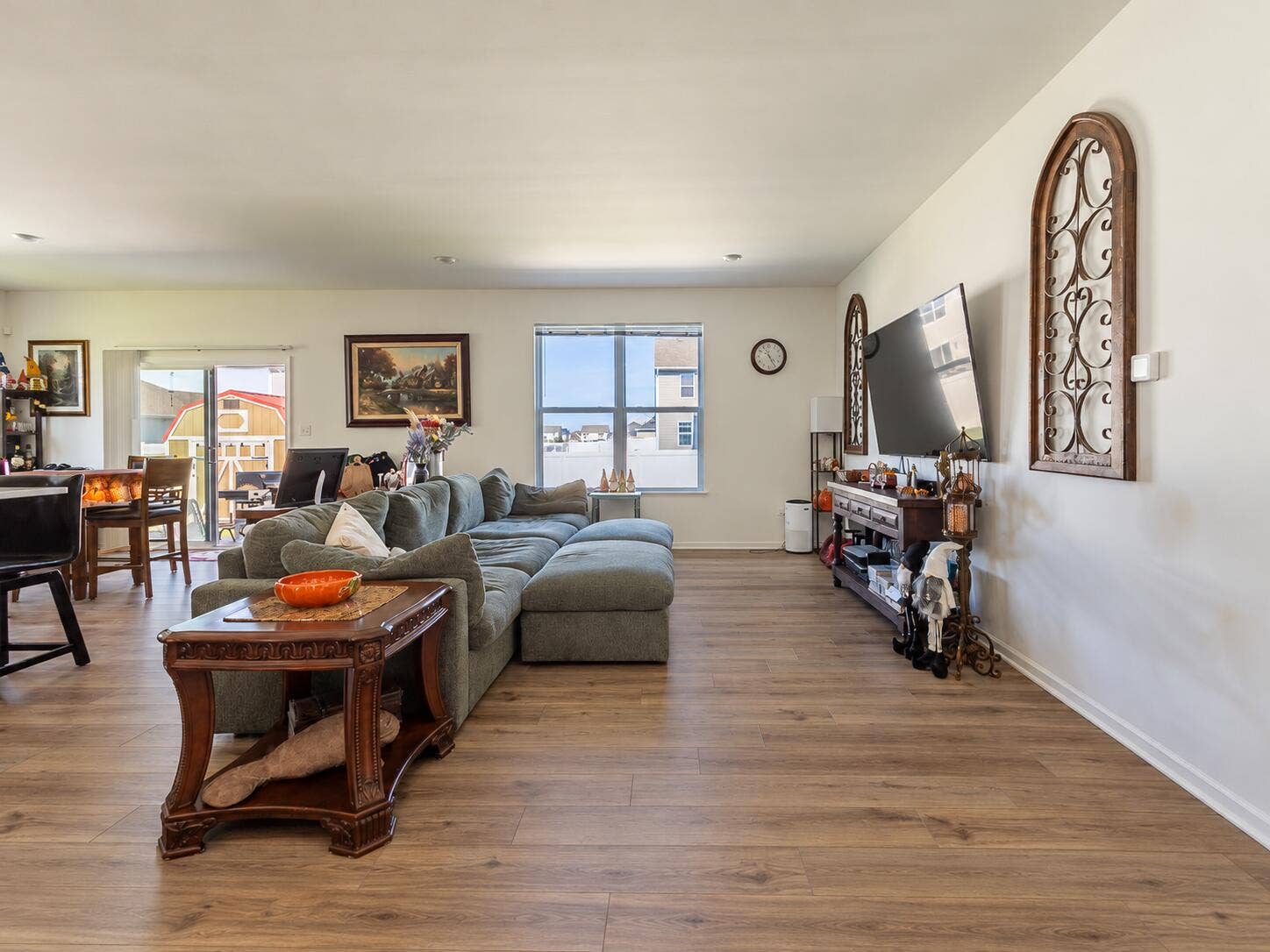 Warm Neutral Modern Living Room
