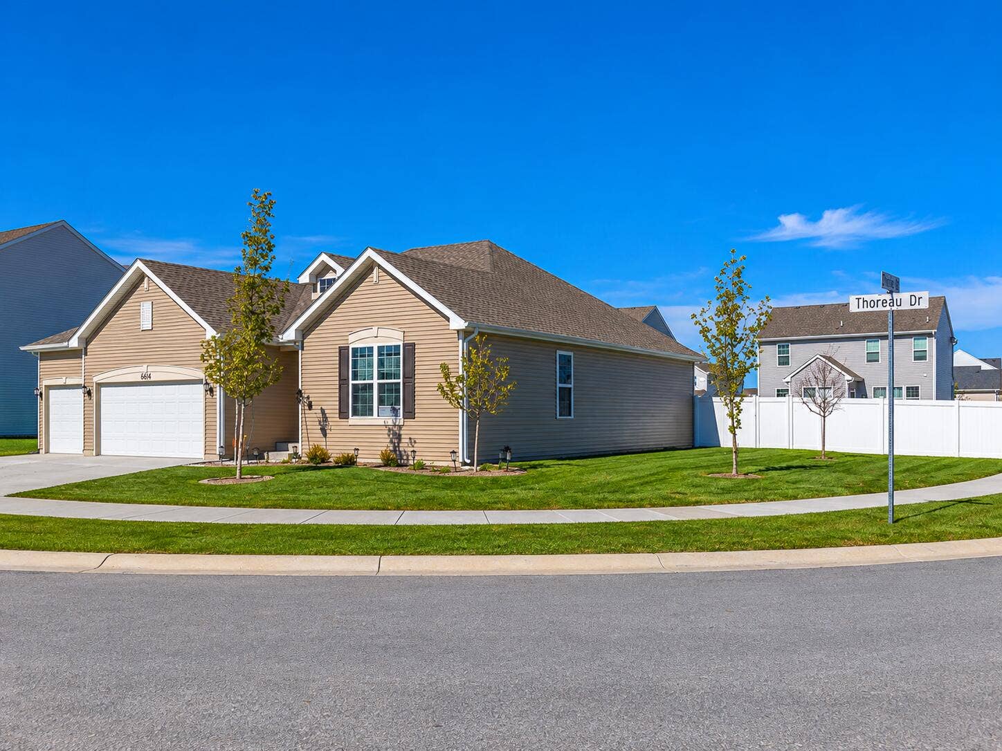 Sunny Corner-Lot Home on Thoreau Drive