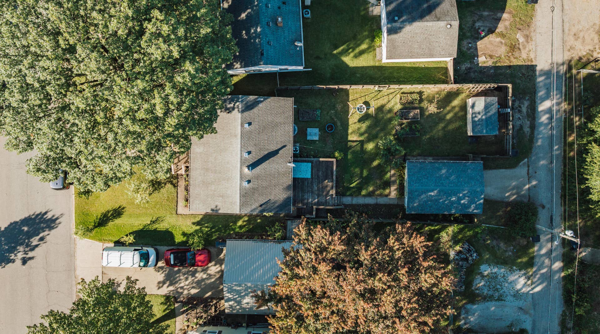 424 Dickson Street, Michigan City, IN 46360 Aerial View