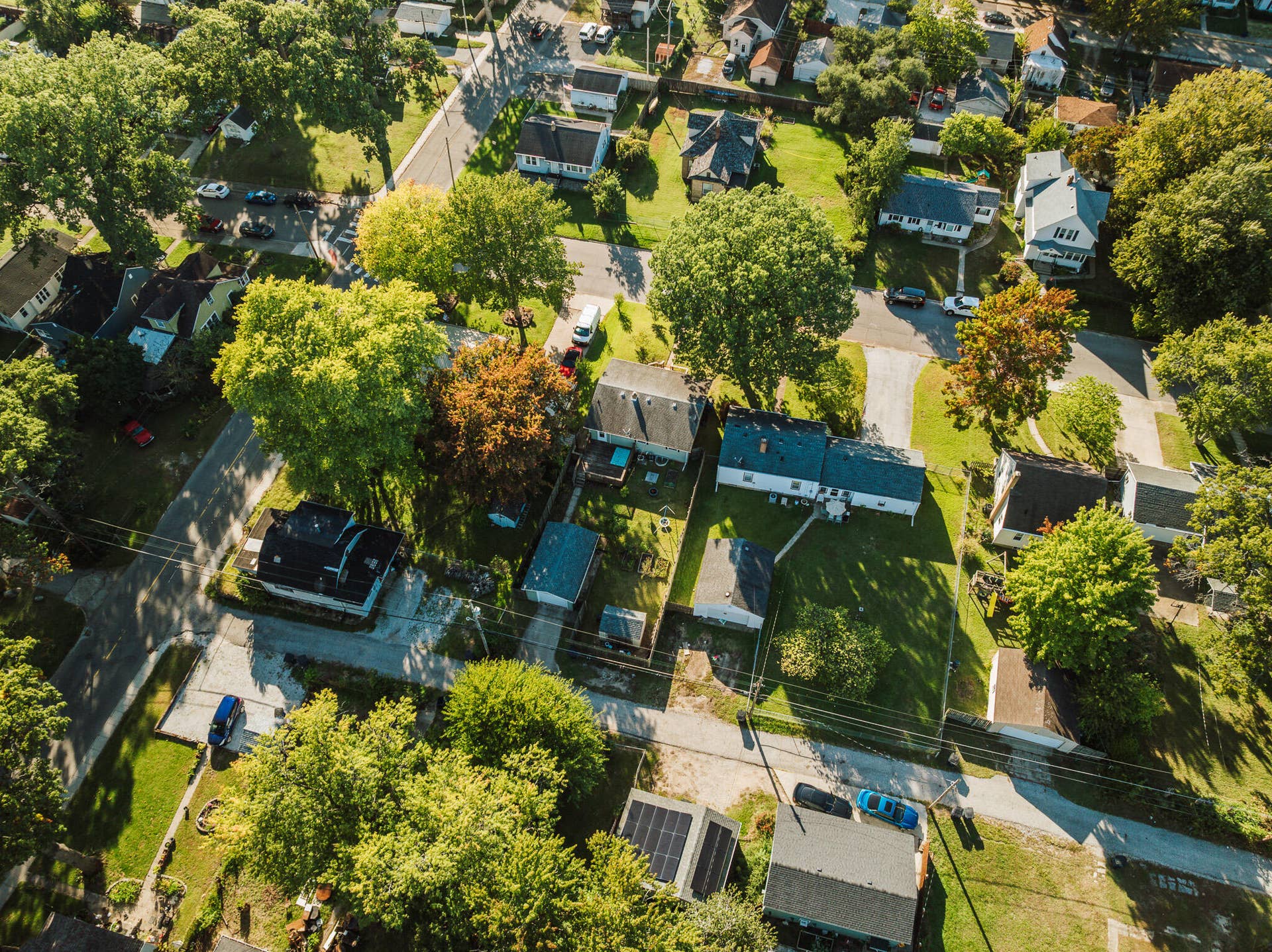 424 Dickson Street, Michigan City, IN 46360 Aerial View