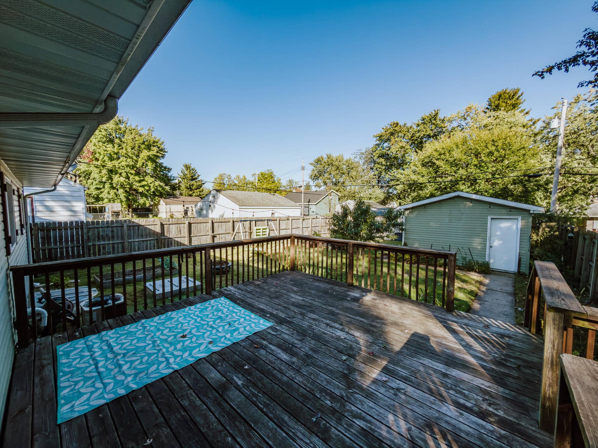 424 Dickson Street, Michigan City, IN 46360 Spacious Back Porch