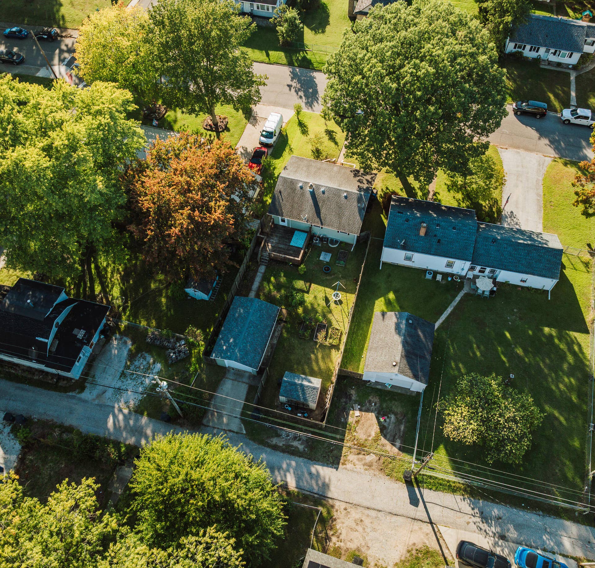 424 Dickson Street, Michigan City, IN 46360 Aerial View
