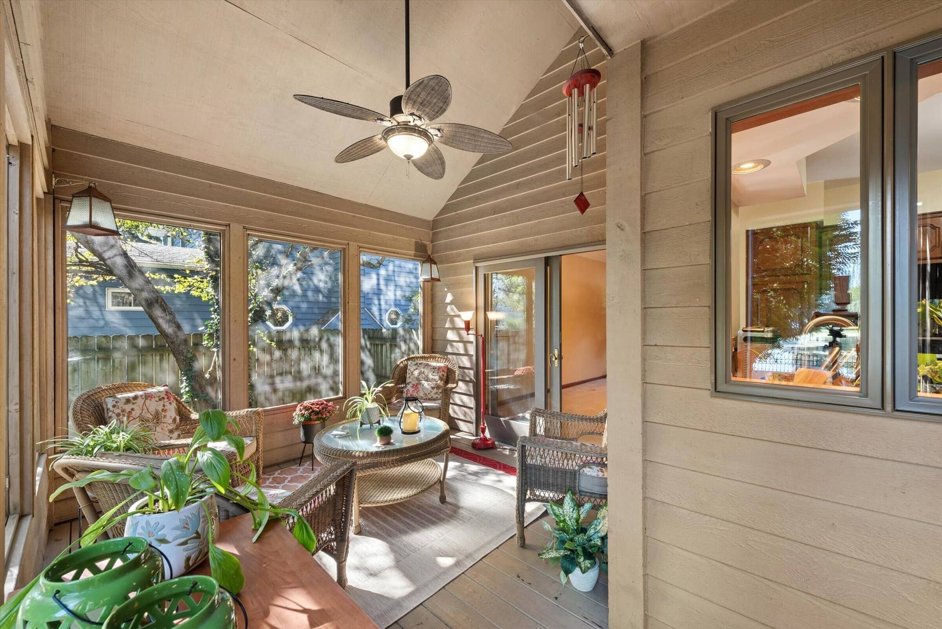 Screened porch