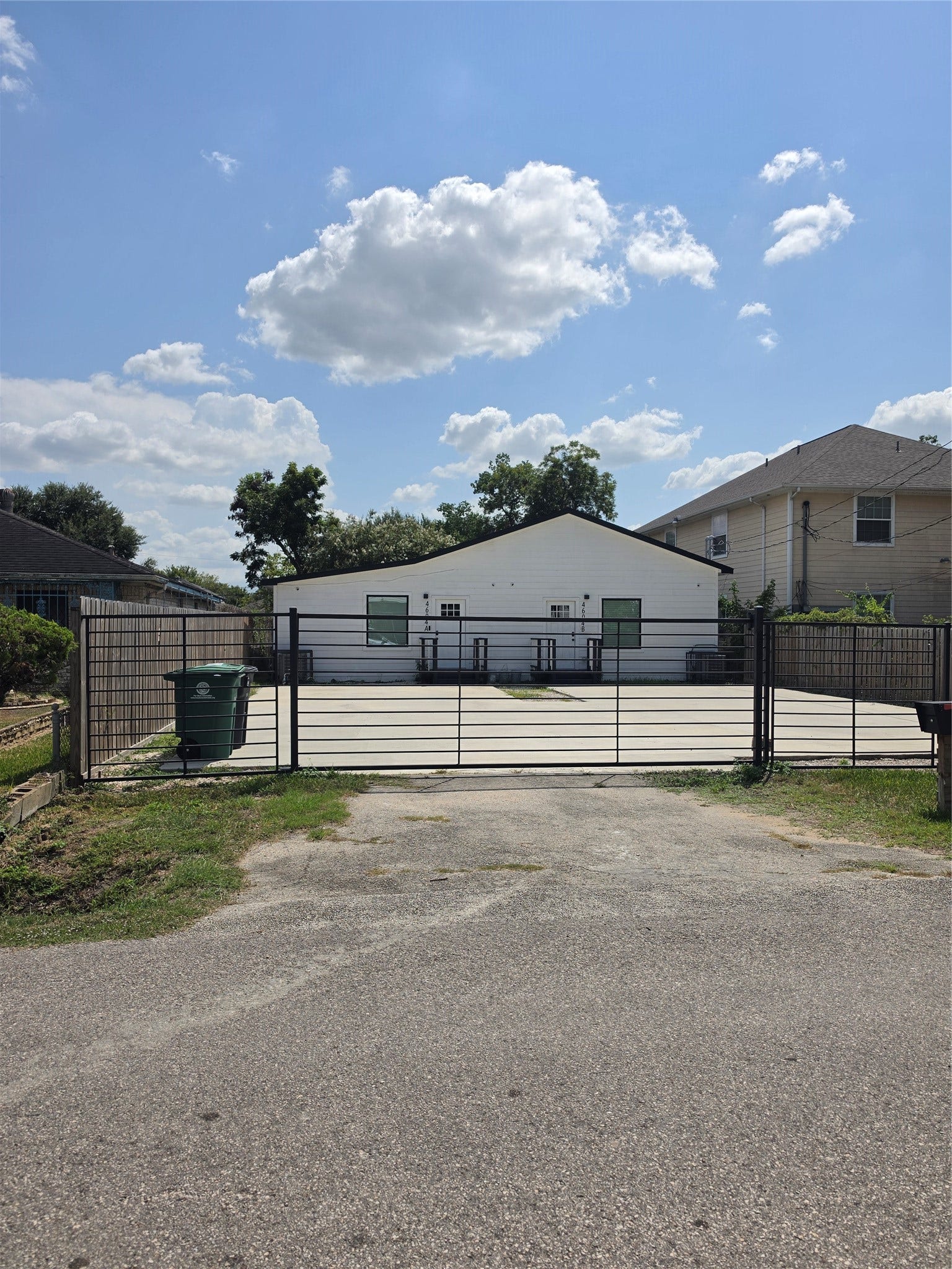 Remodeled to the studs! Looking for a home with an income opportunity? This remodeled Houston duplex offers two 3-bedroom, 2-bath residences, with Unit A vacant and available to tour. Explore living in one unit while renting the other.