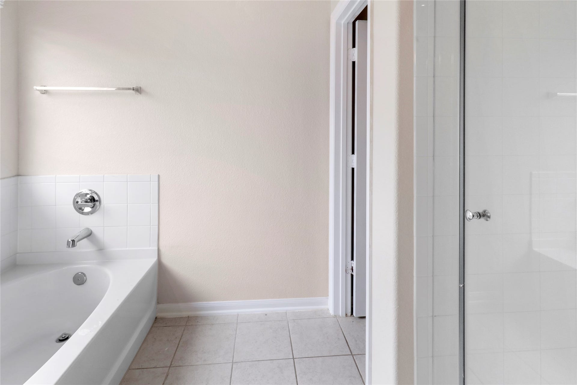 Separate shower
