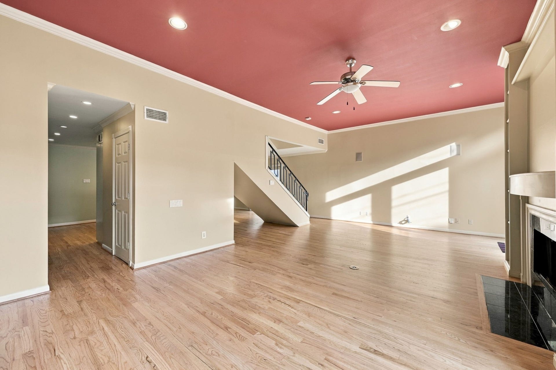 6205 Westcott Street, Houston, TX 77007 1st Floor: Oversized living room.