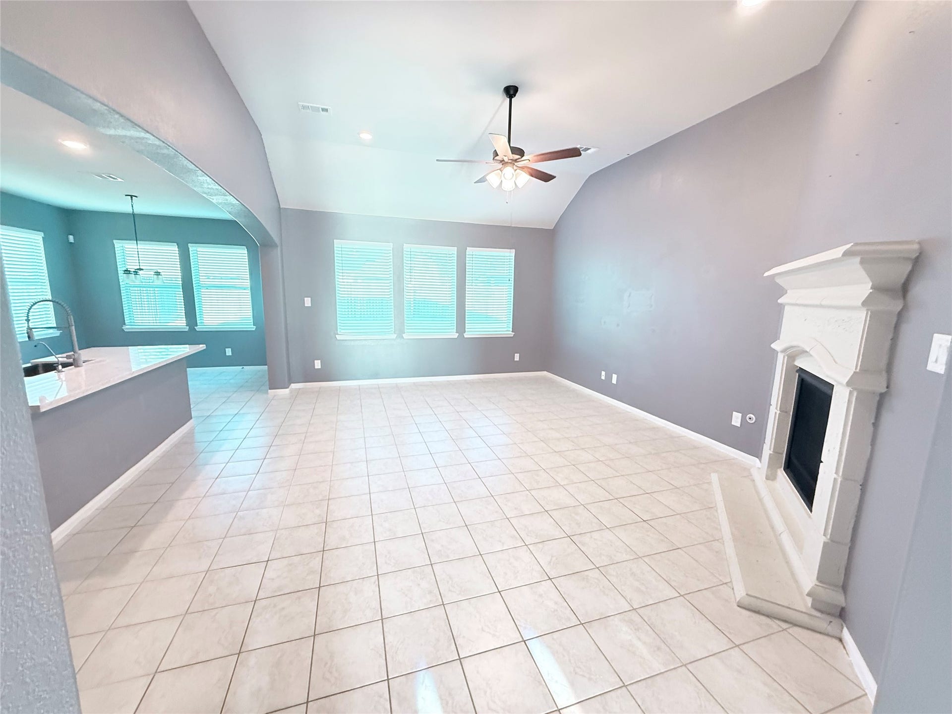 18669 Blue Spruce Lane, Magnolia, TX 77355 Living and dining open concept area