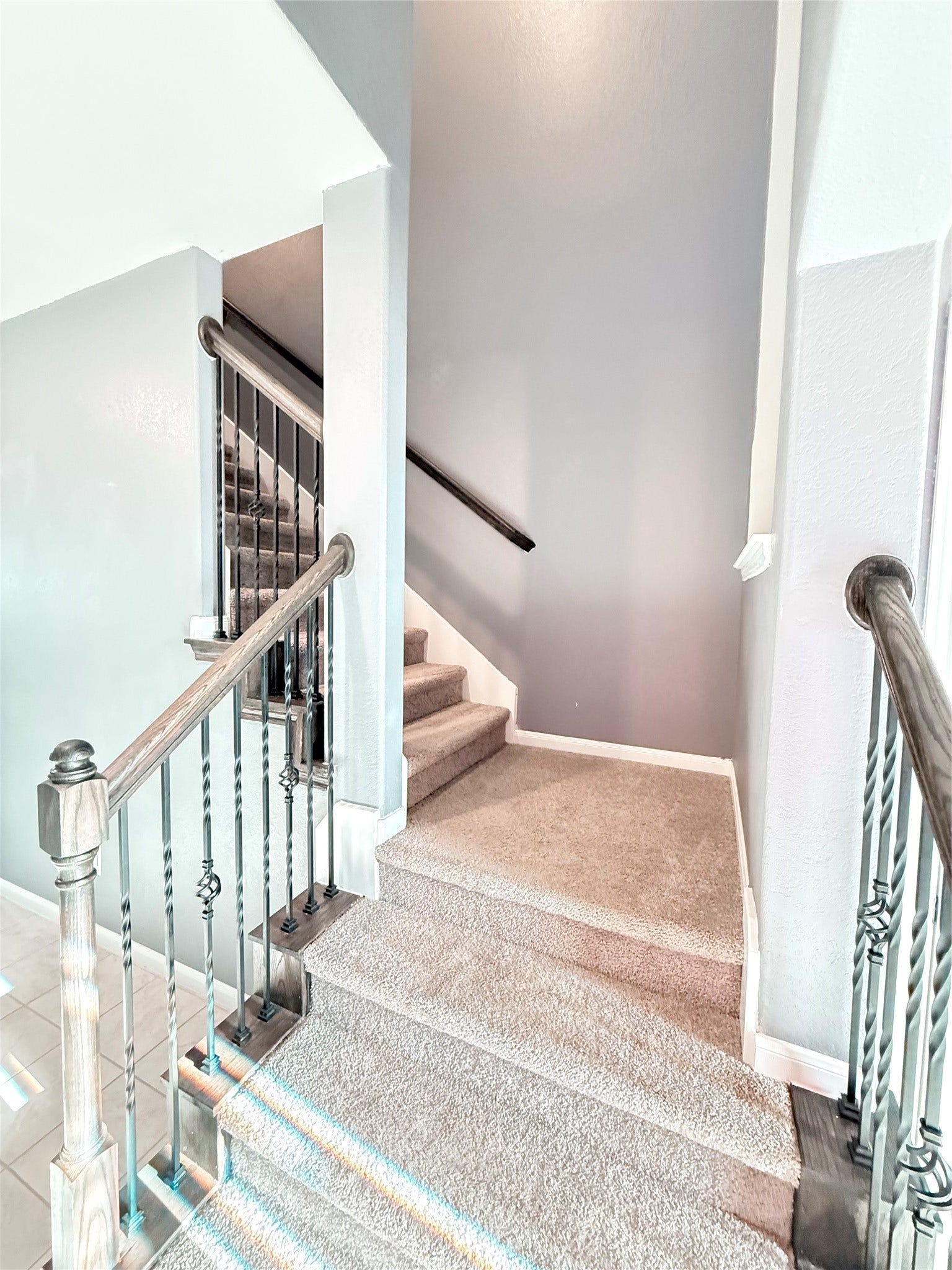 18669 Blue Spruce Lane, Magnolia, TX 77355 Stairs to the second story flex space, bedroom, and bathroom