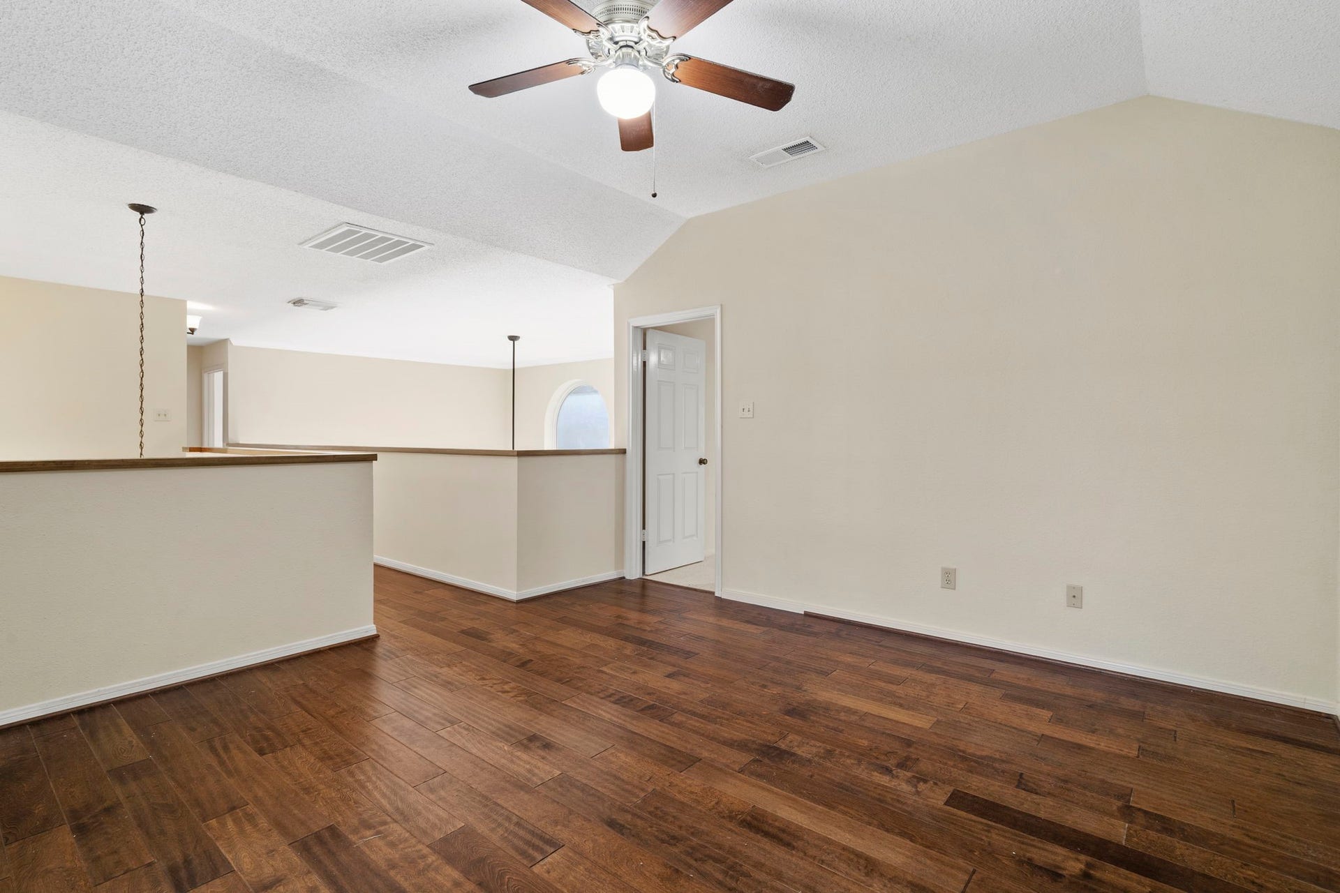 2915 Cane Field Drive, Sugar Land, TX 77479 Open game room overlooking the living area.