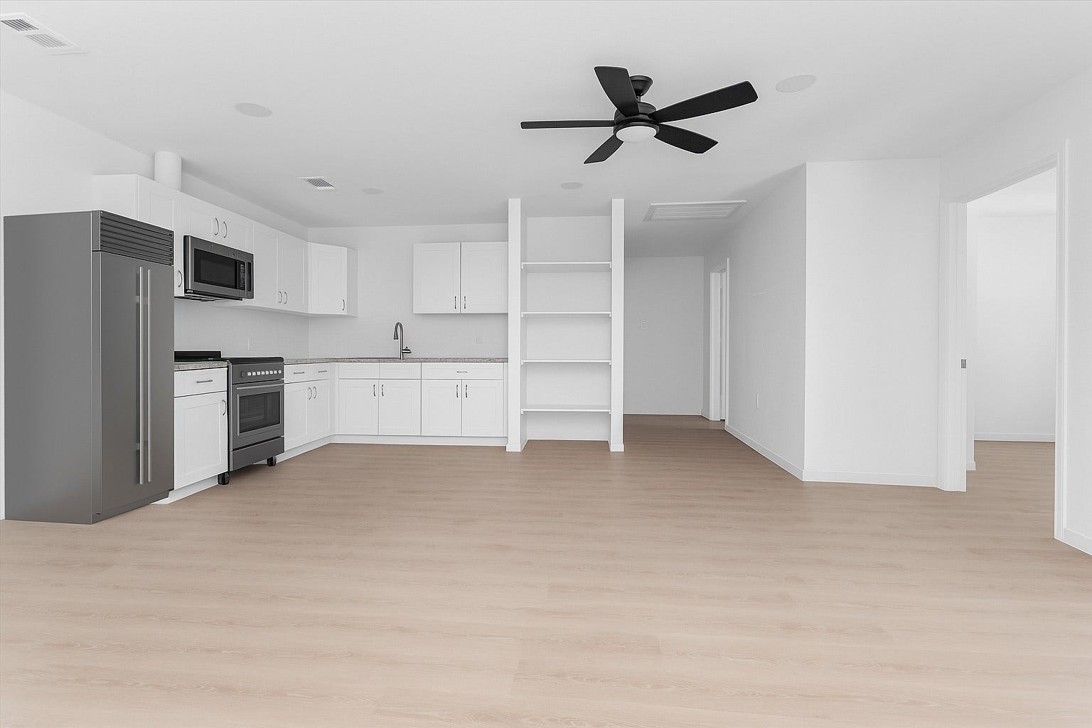 16016 Green Manor Drive, Houston, TX 77396 Digitally drawn up. Not the actual appliances. Appliances have been electronically inputted to show location.