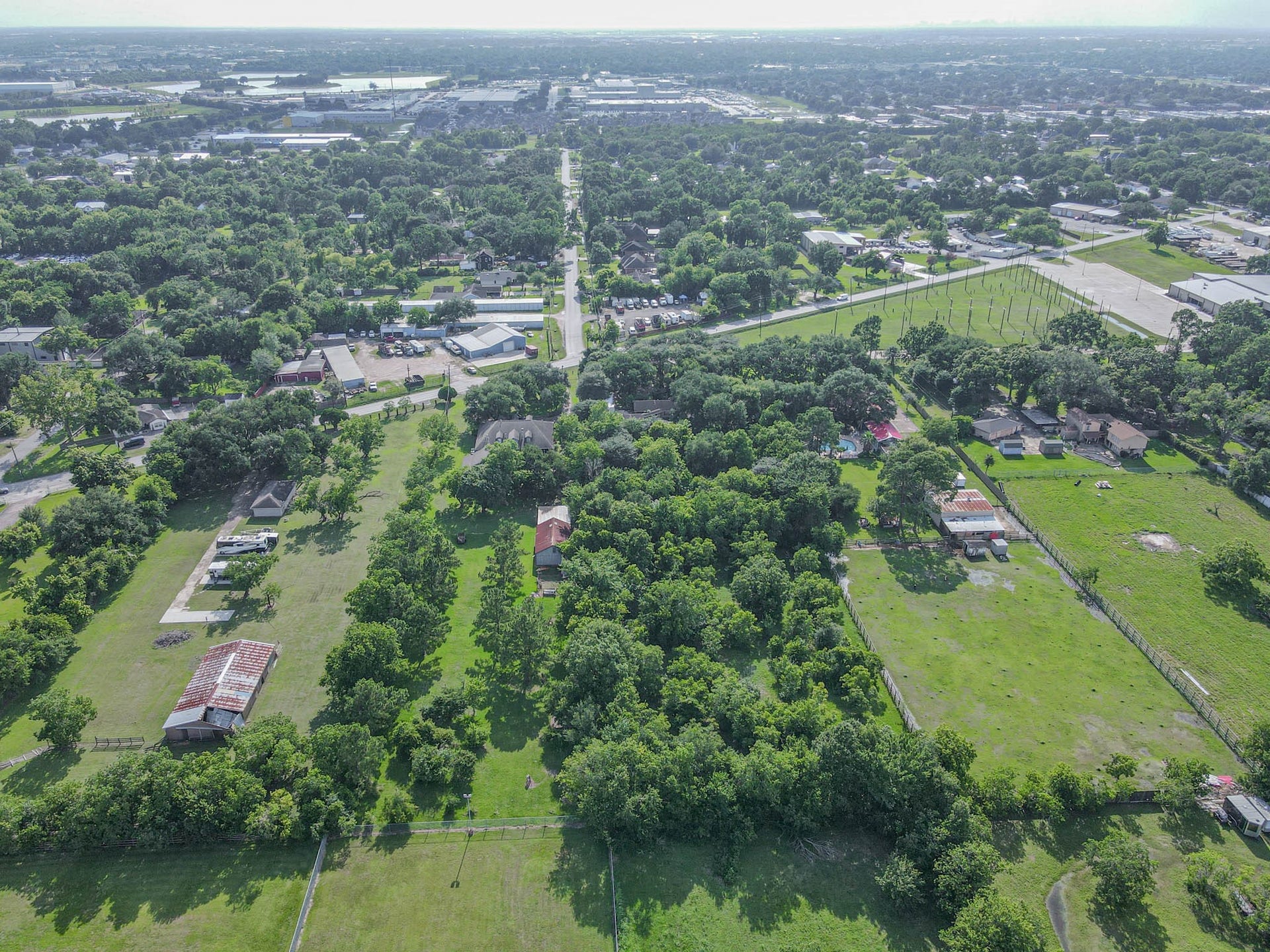 4503 Allen Genoa Road, Pasadena, TX 77504 PROPERTY VIEW FROM THE BACK.