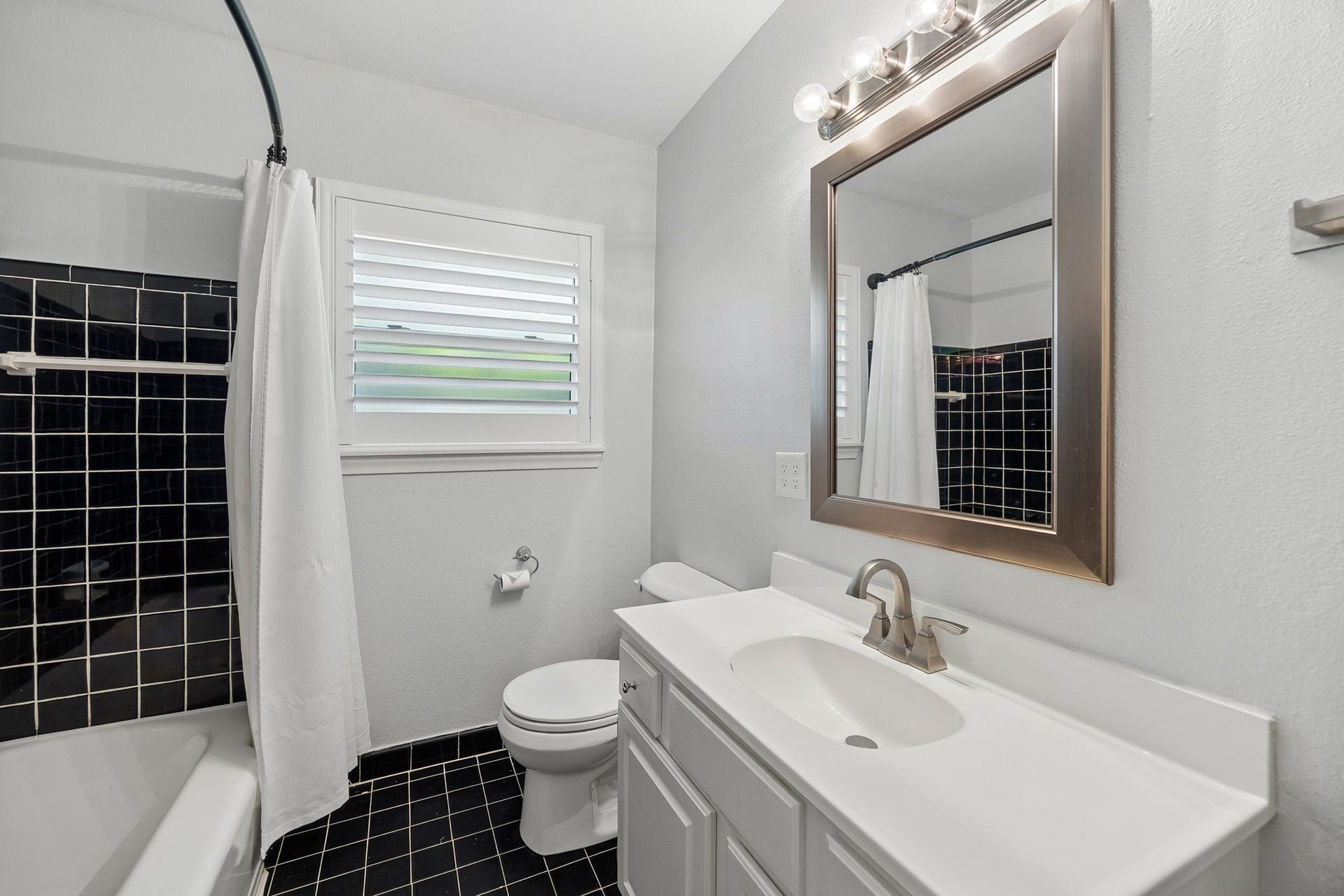 Virtually Staged  This image shows one of the front secondary bedrooms styled as a childrens room, offering a look at how the space could function for younger family members, guests, or visiting grandchildren.