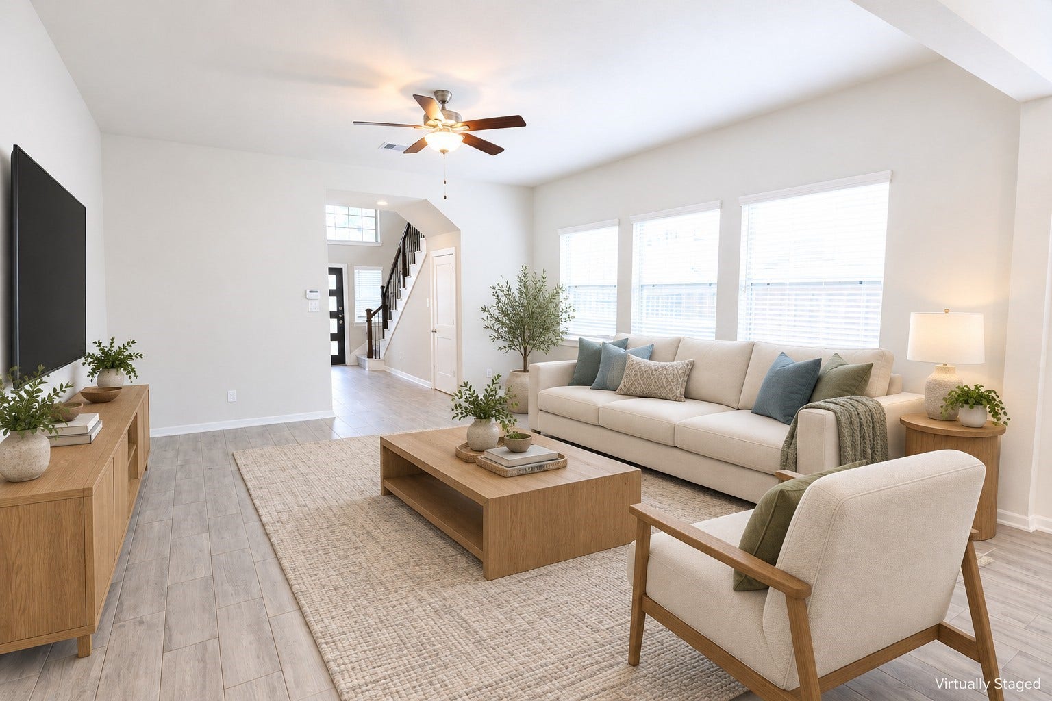 7912 Spring Run Drive, Magnolia, TX 77354 Virtually Staged
