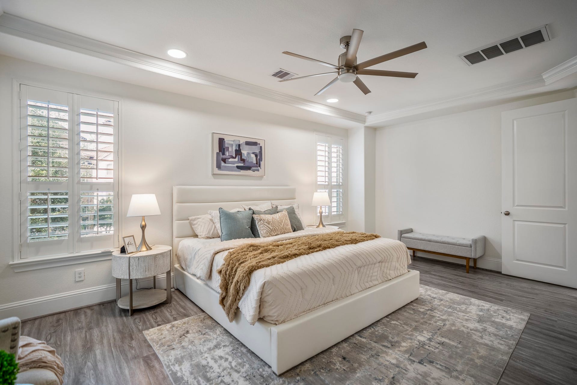 Another angle of the primary suite.