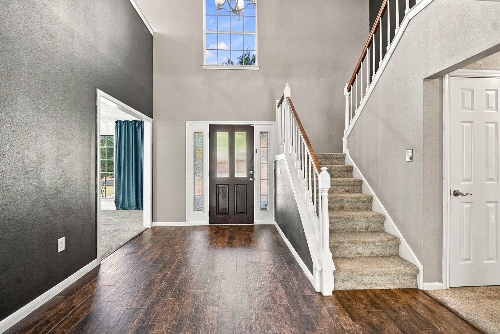 Entry looking at the front door