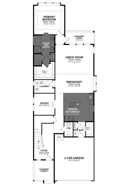 2314 Red Chip Lane, Katy, TX 77493 1st - Floor Plan
