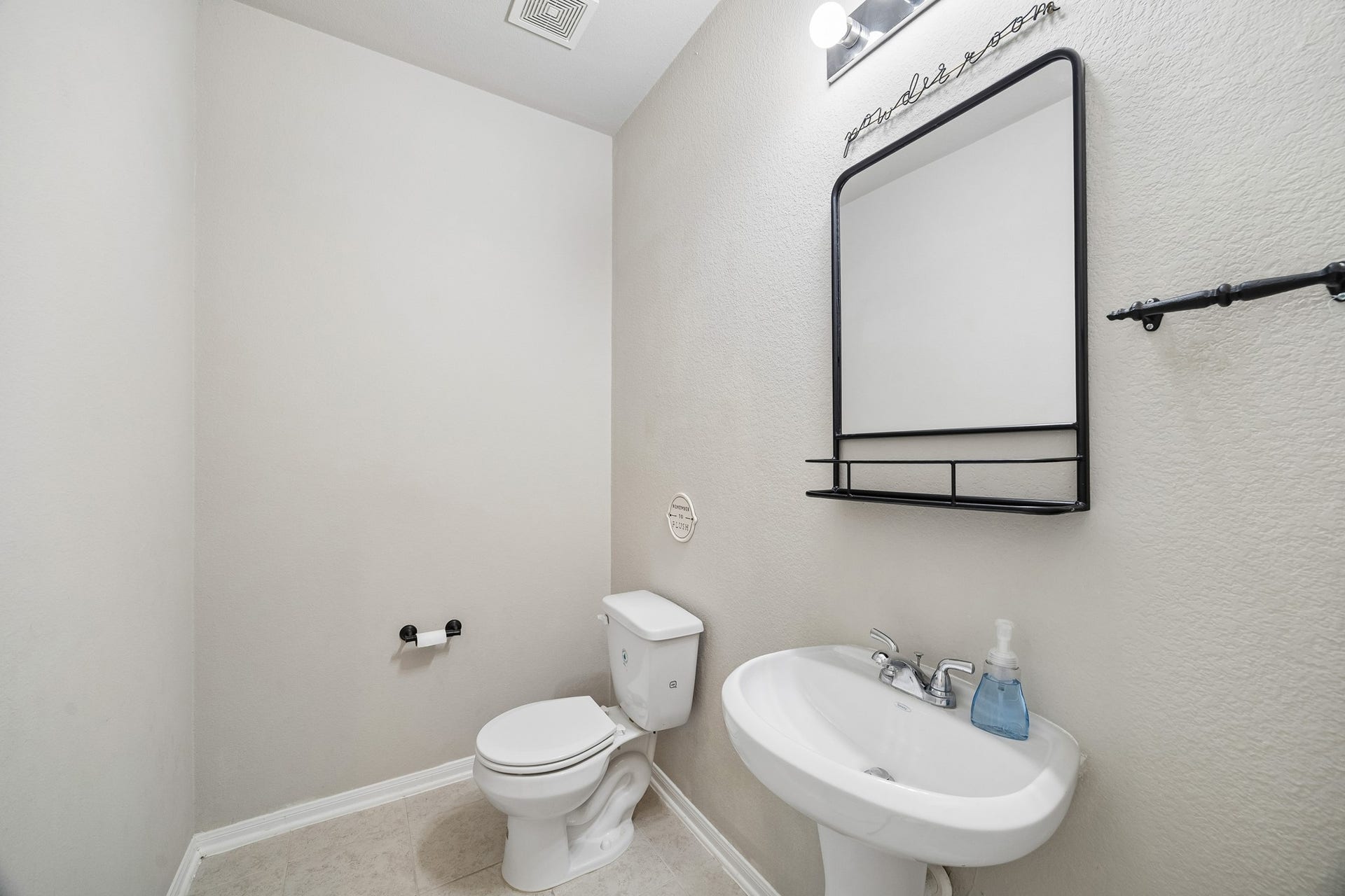 21264 Flowering Crape Myrtle Drive, Porter, TX 77365 Half bath downstairs for guest