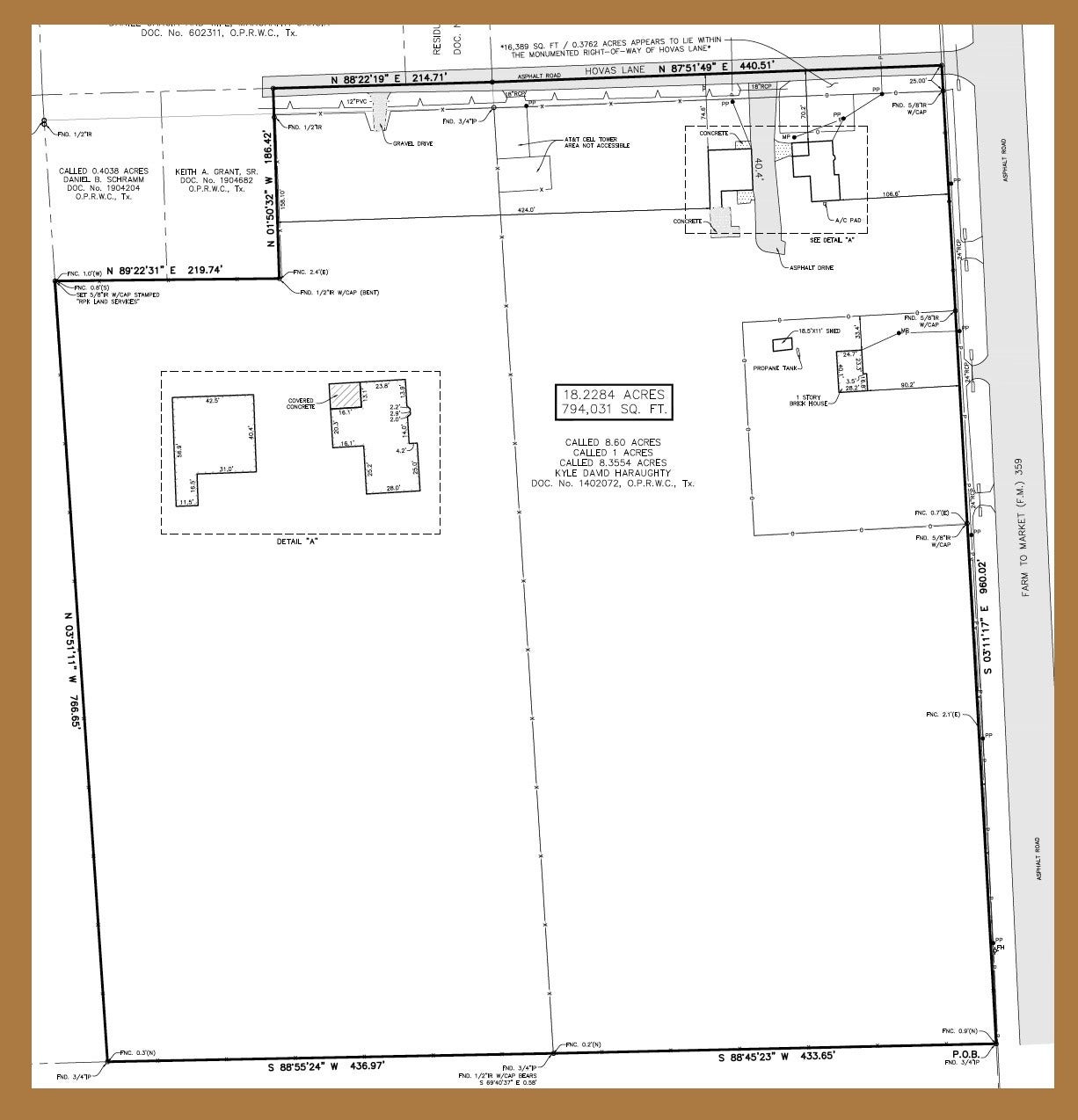 1606 FM 359, Brookshire, TX 77423 Property Survey