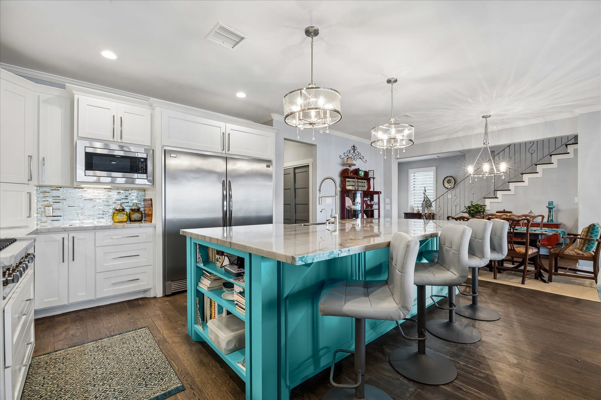 4019 Bayshore Drive Drive, Bacliff, TX 77518 Stainless steel appliances
