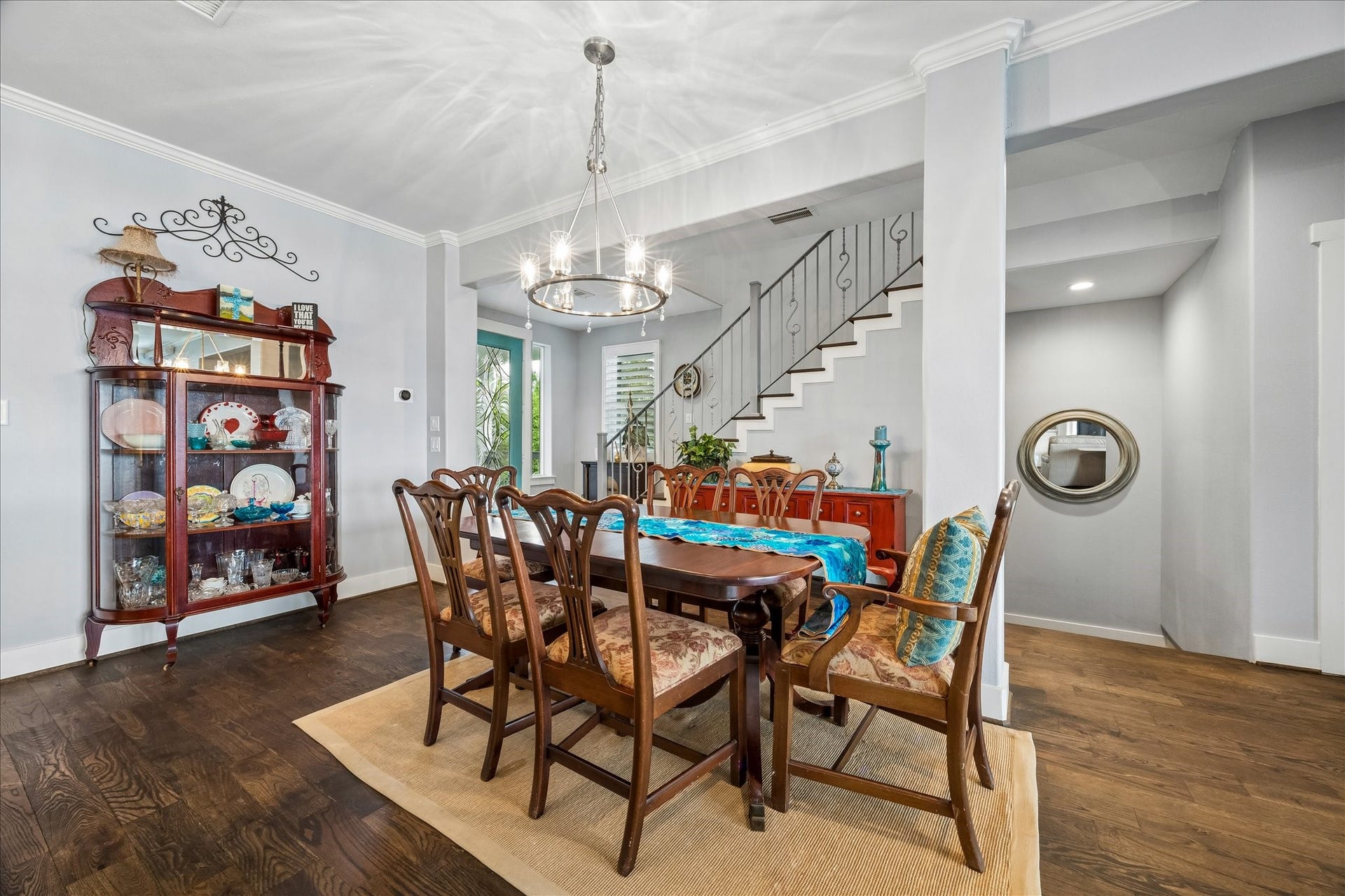 4019 Bayshore Drive Drive, Bacliff, TX 77518 Dining area open to kitchen