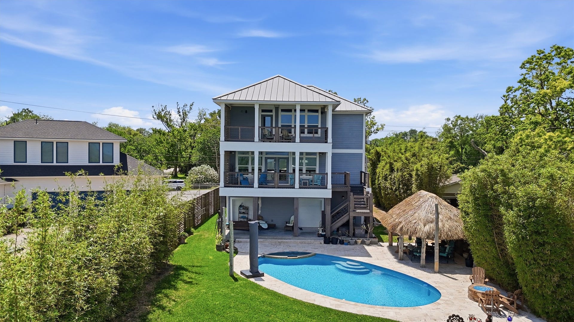 4019 Bayshore Drive Drive, Bacliff, TX 77518 2018 new build on Galveston bay