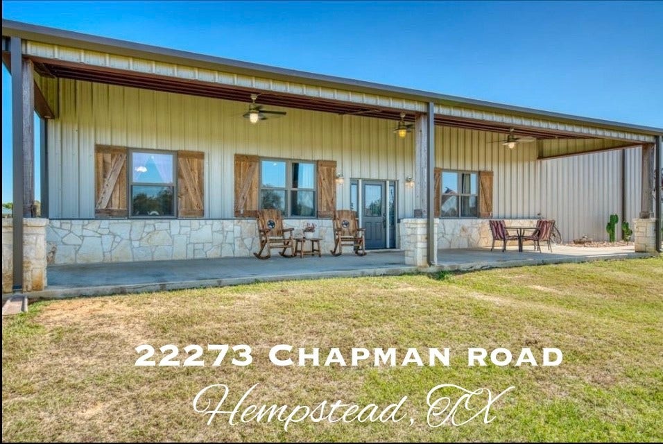 22273 Chapman Road, Hempstead, TX 77445 22273 Chapman Road, Hempstead, TX 77445