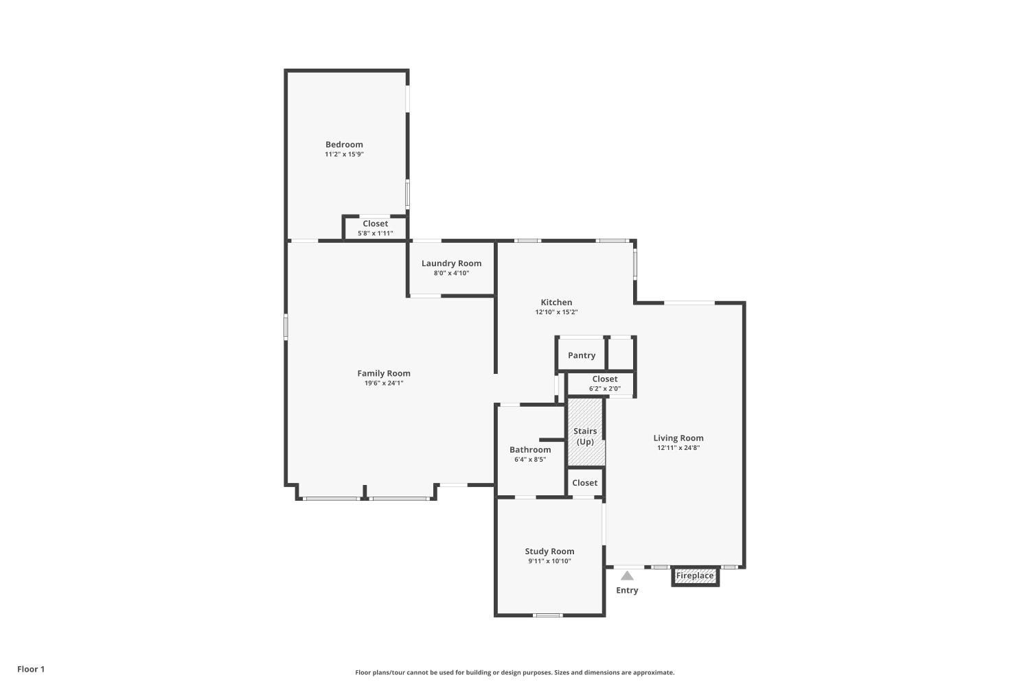 5714 Mackmiller Street, Houston, TX 77049 Floorplan- 1st Floor