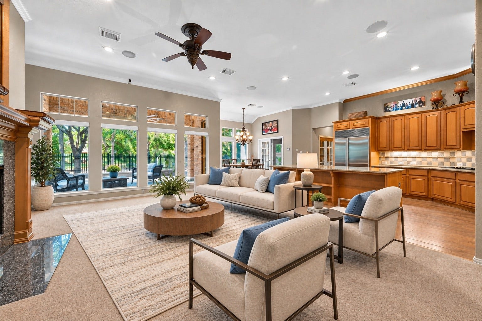 1811 Arbor Forest Trail, Houston, TX 77345 Virtually staged to show a different perspective