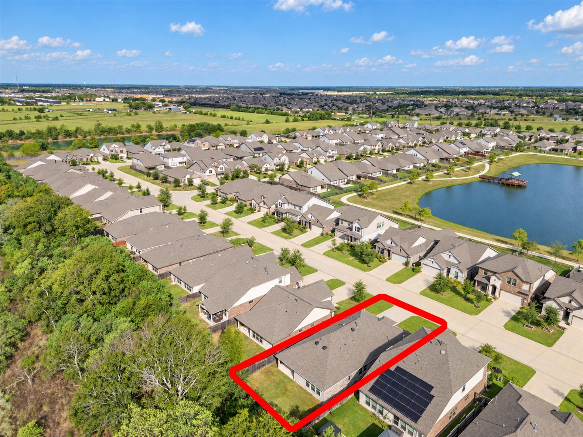 The serene property is in the walking distance to the lake