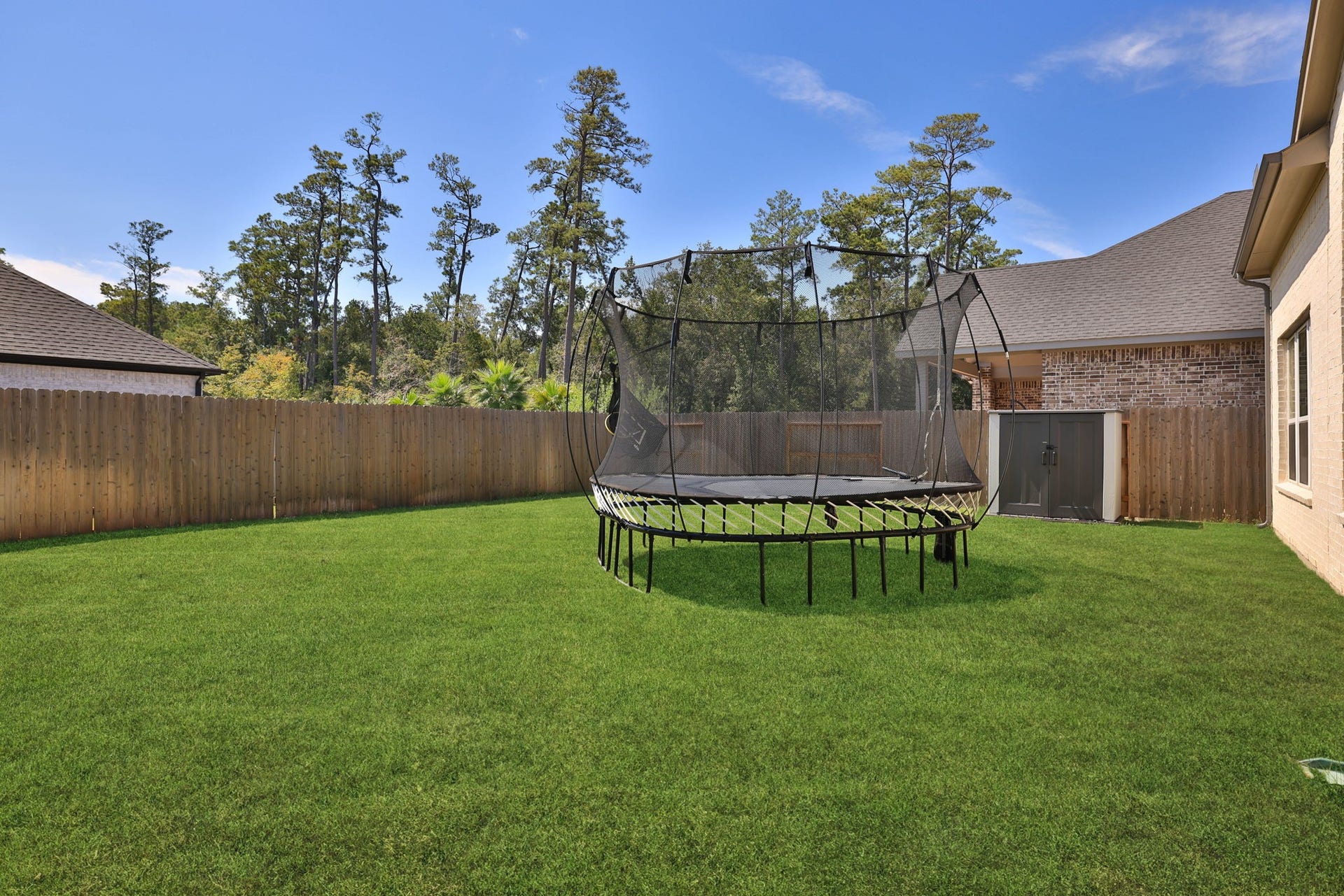 9211 Fury Landing Lane, Tomball, TX 77375 Trampoline can stay if you like
