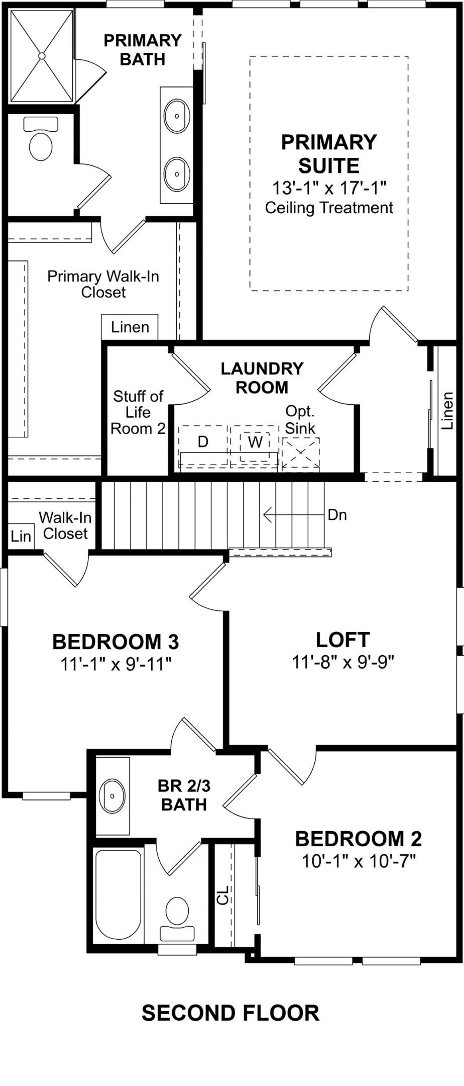 13316 Leon Hollow Lane, Houston, TX 77048 The Marietta floor plan by K. Hovnanian Homes. 2nd Floor shown. *Prices, plans, dimensions, features, specifications, materials, and availability of homes or communities are subject to change without notice or obligation.