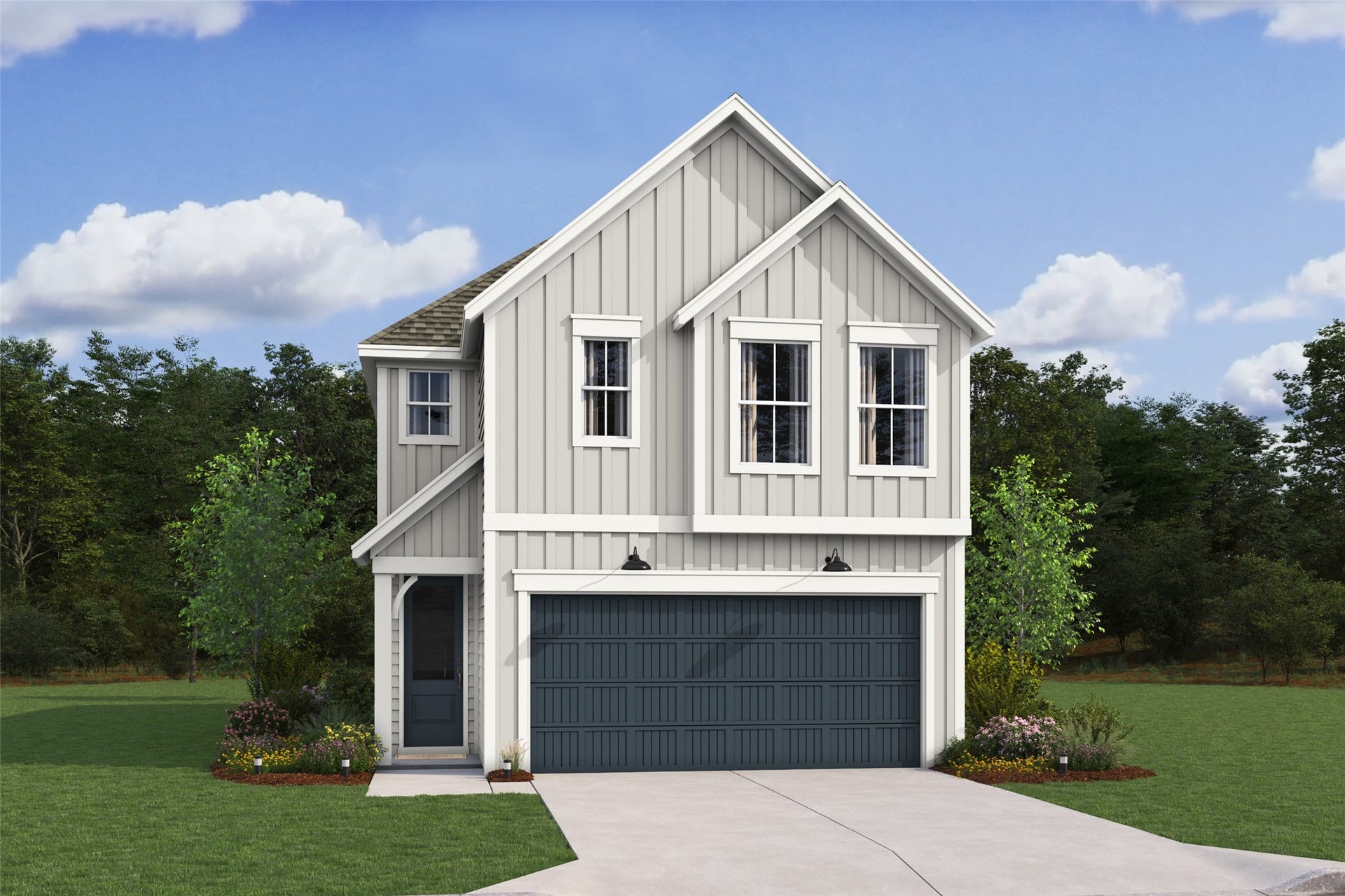 13316 Leon Hollow Lane, Houston, TX 77048 Gorgeous Marietta home design by K. Hovnanian Homes with elevation SB in beautiful Leon. (*Artist rendering used for illustration purposes only.)