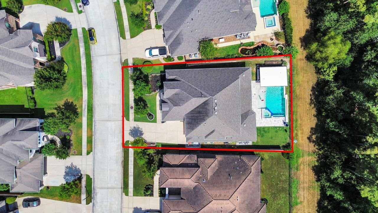 4035 Ashland Woods Drive, Spring, TX 77386 The view from above!