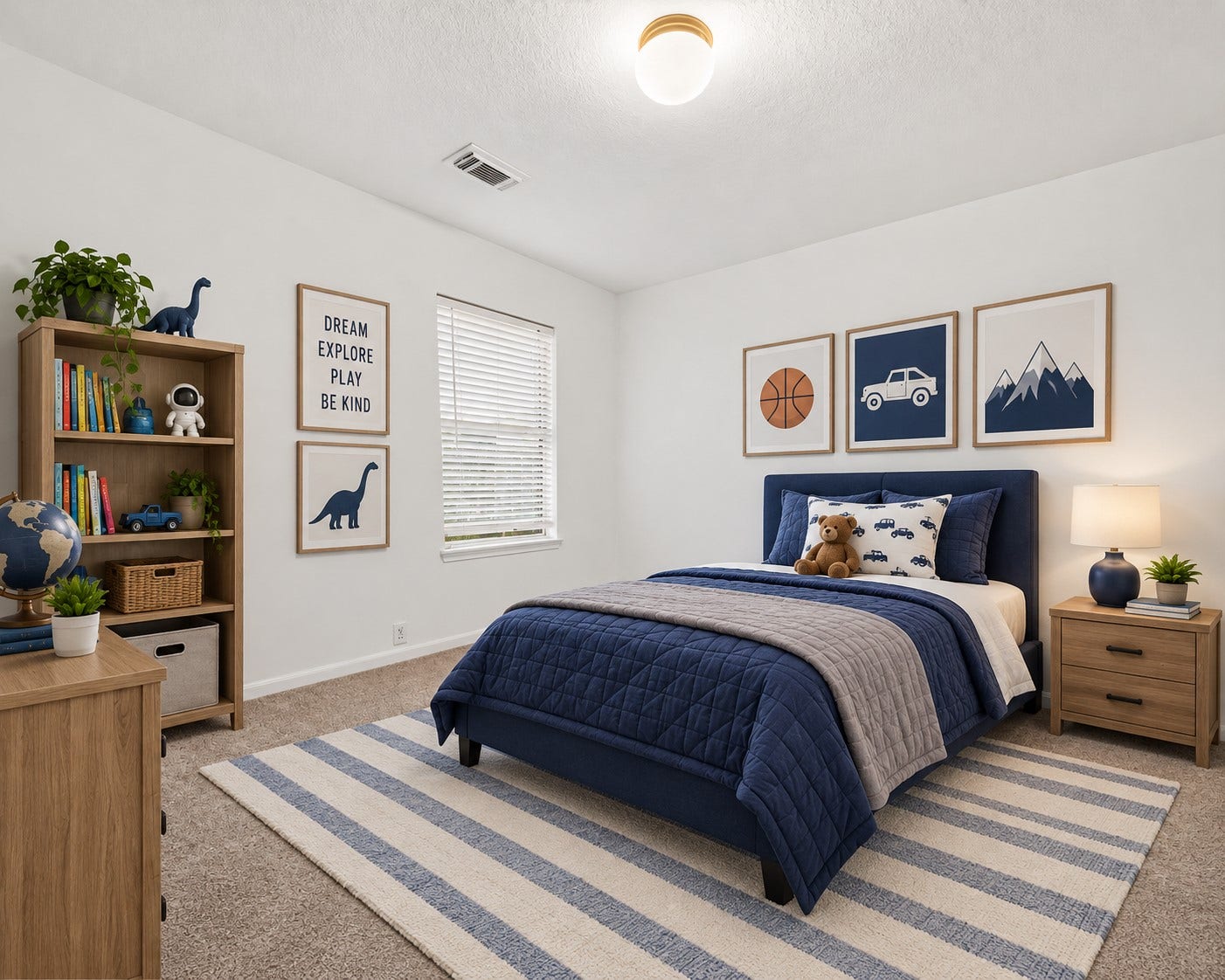 Bedroom 3 virtually staged