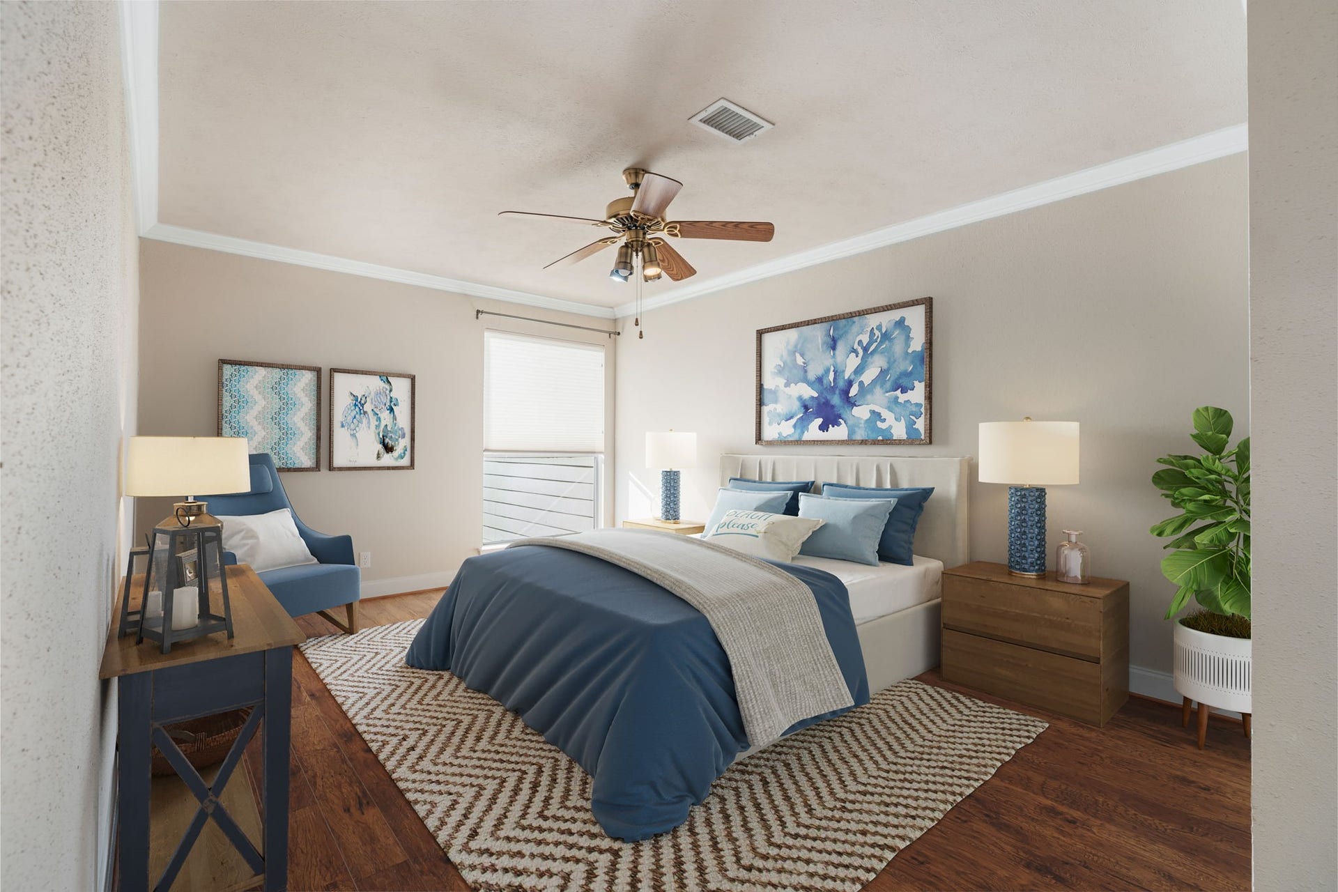 204 Lakeview Terrace, #G, Conroe, TX 77356 Virtually Staged