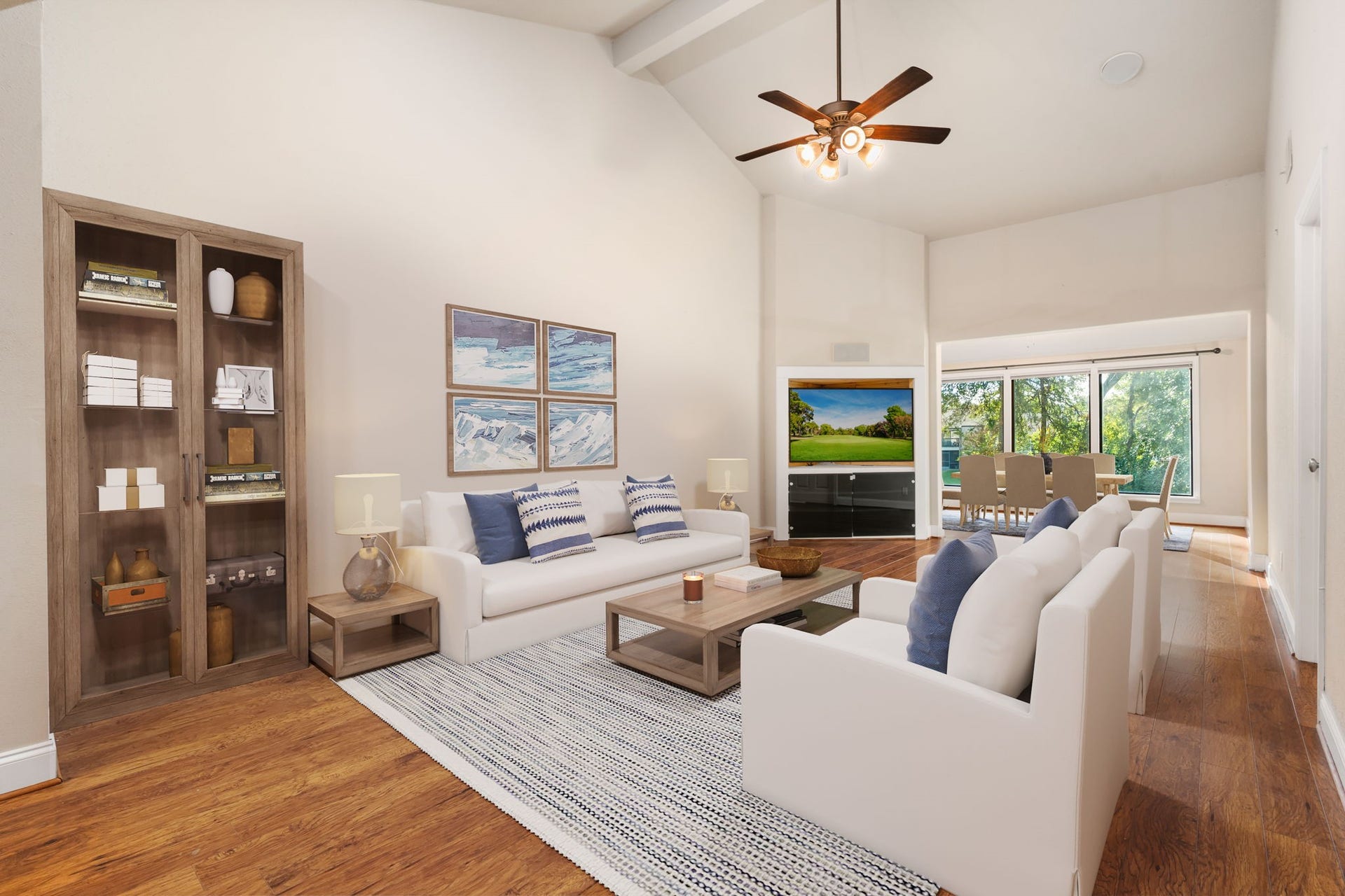 204 Lakeview Terrace, #G, Conroe, TX 77356 Virtually Staged
