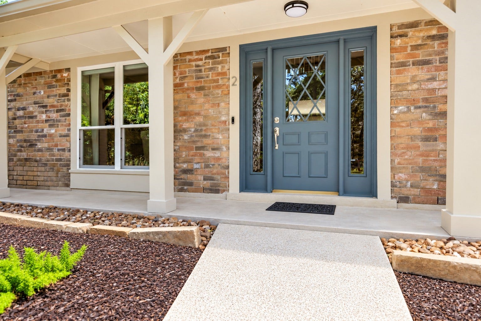 2 Tall Sky Place, The Woodlands, TX 77381 Great curb appeal with covered front porch