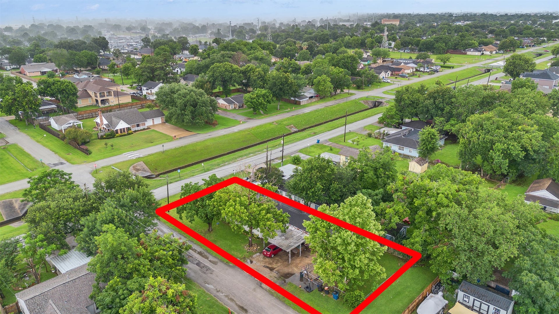 815 Avenue G, South Houston, TX 77587 A bird eyes view!