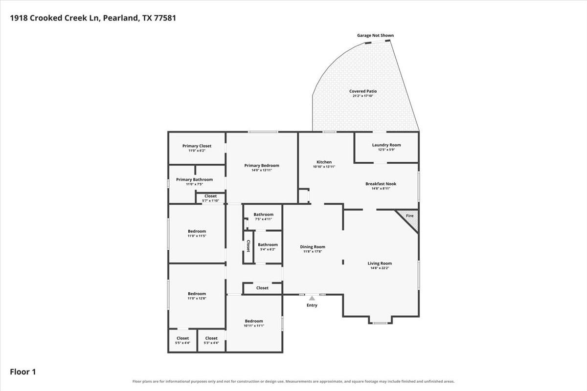 1918 Crooked Creek Lane, Pearland, TX 77581 1918 Crooked Creek Lane, Pearland, TX 77581