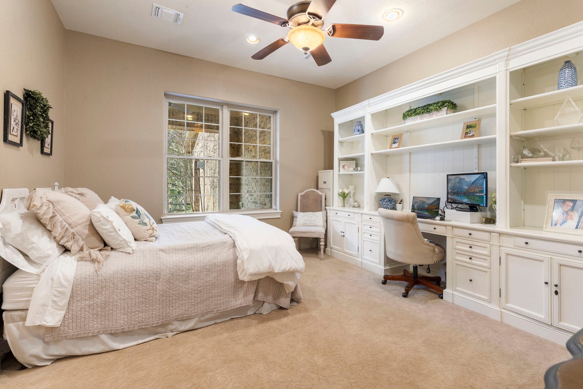 7421 Enchanted Stream Drive, Conroe, TX 77304 All of the secondary bedrooms are extra spacious.