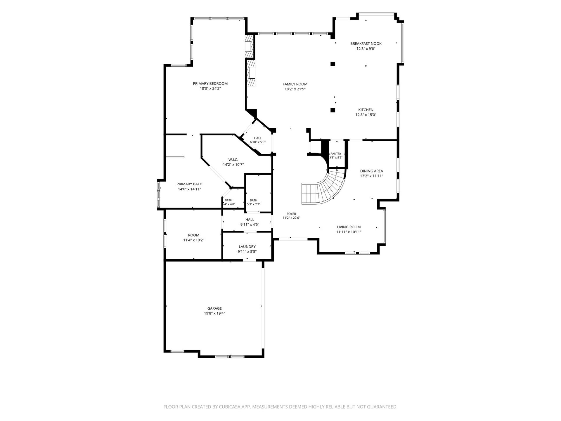 12007 Costa Del Rey Court, Houston, TX 77041 Approx Floor plan