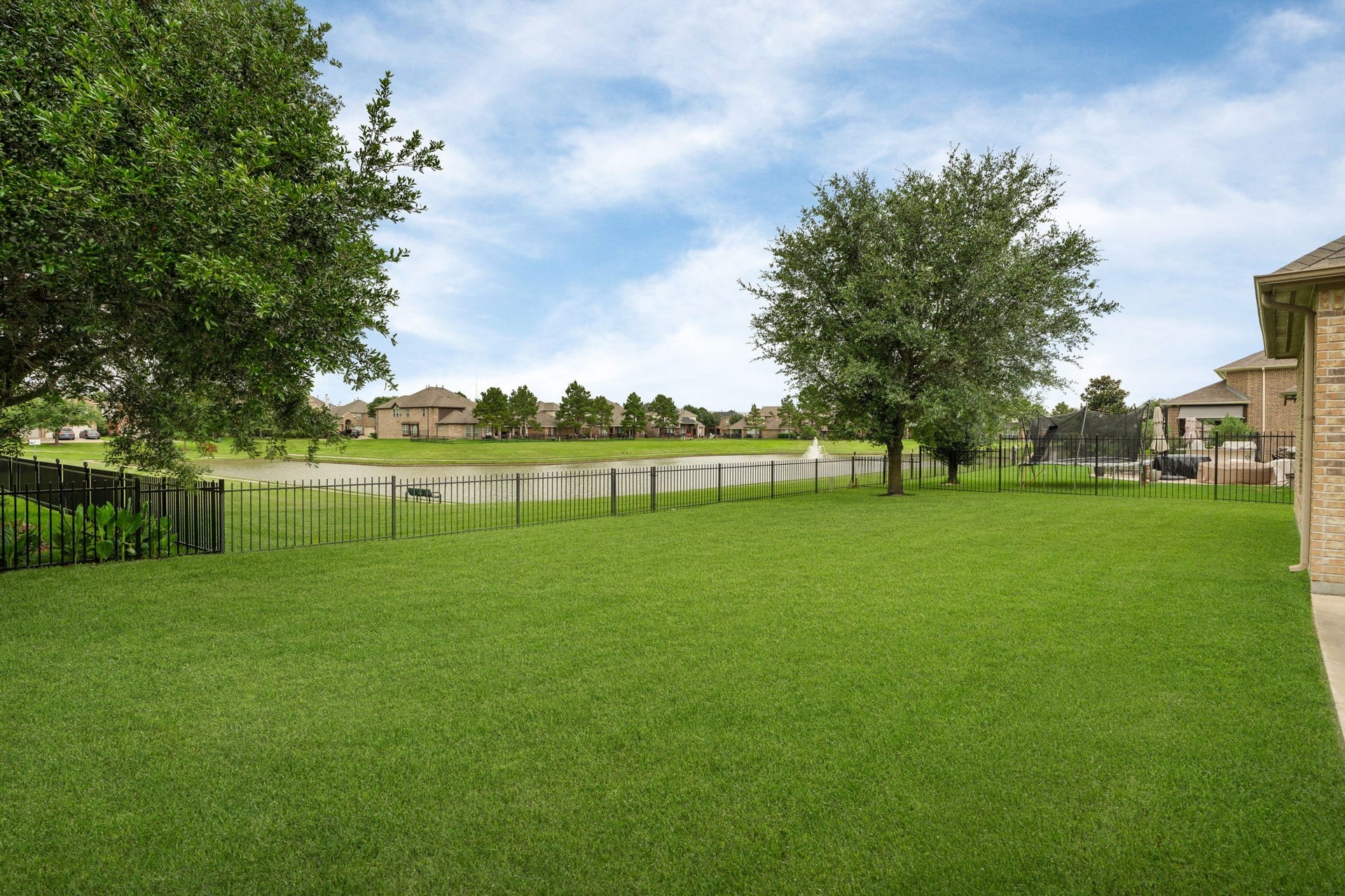 20410 Trumbull Ridge Drive, Cypress, TX 77433 Relax with a waterview from your backyard