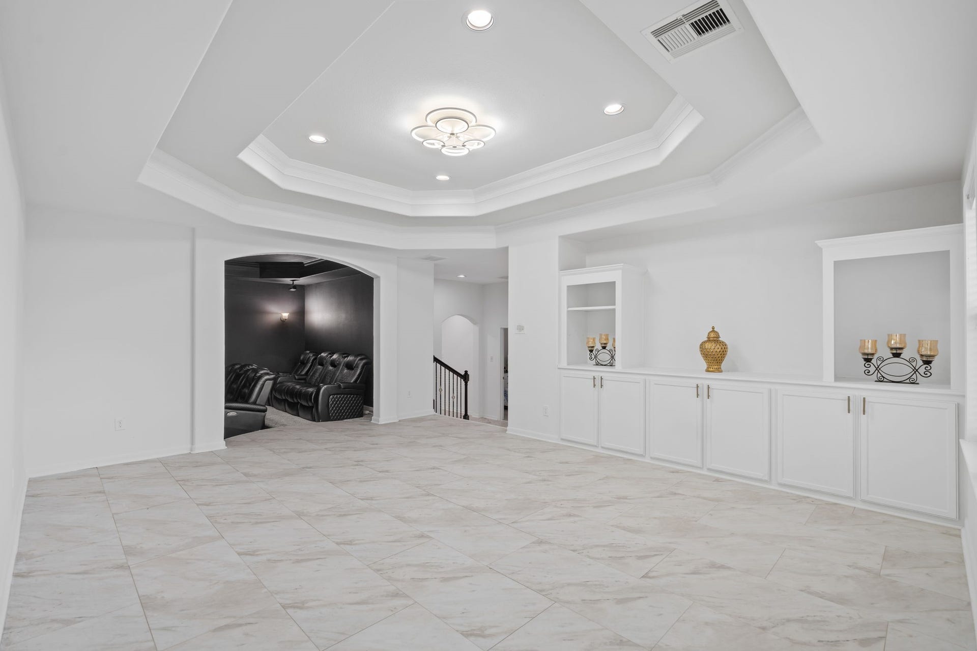 20410 Trumbull Ridge Drive, Cypress, TX 77433 Game room next to media room great for entertaining
