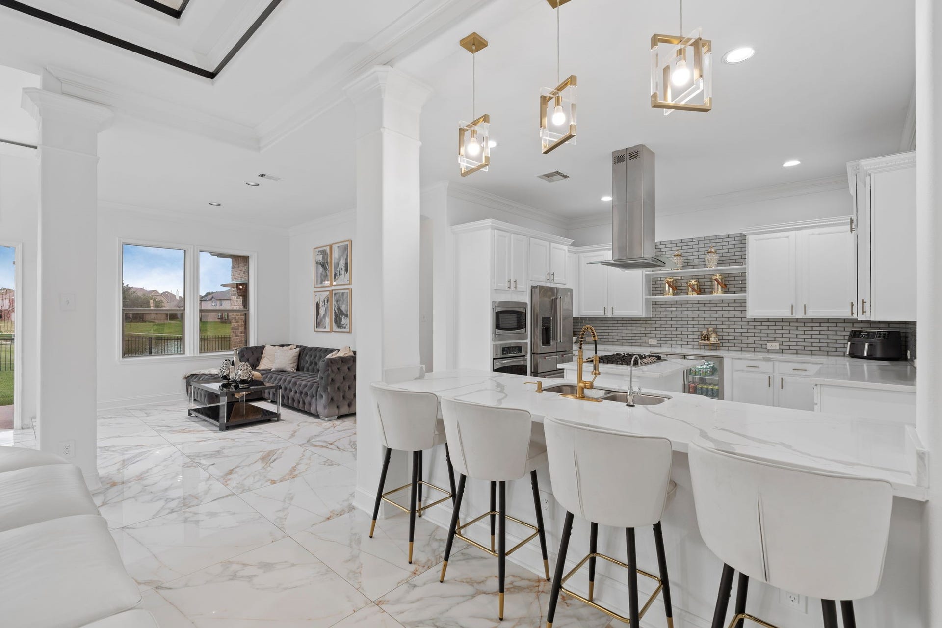 20410 Trumbull Ridge Drive, Cypress, TX 77433 open kitchen concept