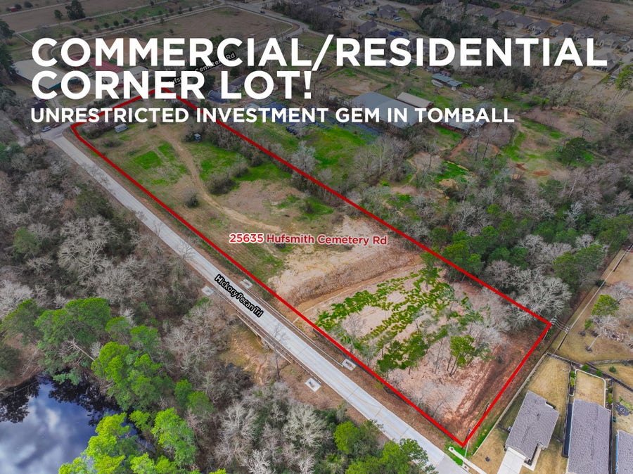 Property photo for 25503 Hufsmith Cemetery Road, Tomball, TX