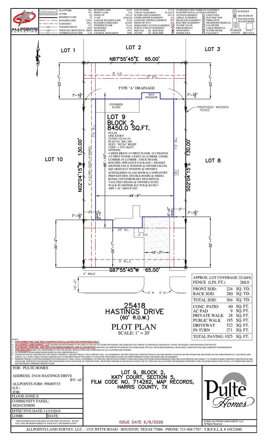 Plot plan