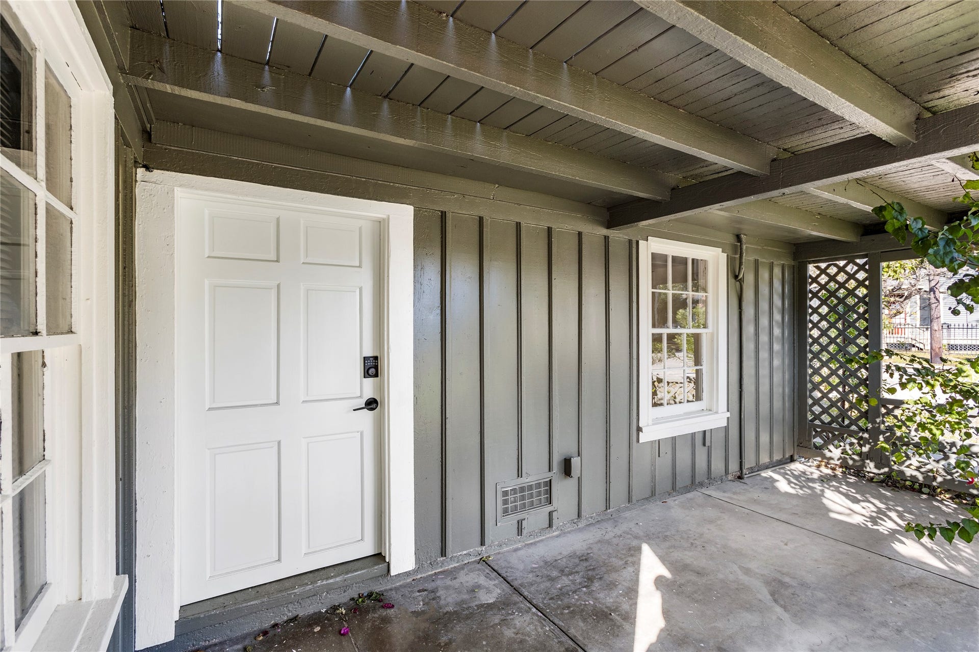 3902 Bernardo de Galvez, #1, Galveston, TX 77550 Door off the front porch