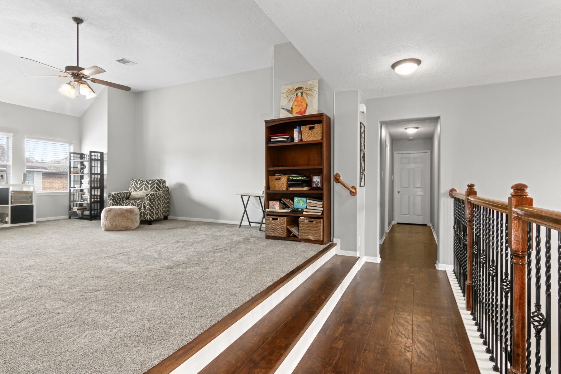 2209 Lisa Lane, Deer Park, TX 77536 Two bedrooms and one full bath on one side of game room.